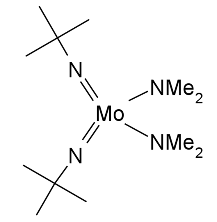Bis(tert-butylimido) bis(dimethylamido) molybdenum